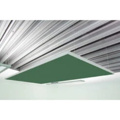 Deckensegel Akustiksegel Mit Alurahmen 100cm X 100cm X 4cm, 66 Wählbare Akustikstoffe -Heimgebrauch Schaumstoffprodukte Geschäft 310 Deckensegel4 PG1 grun