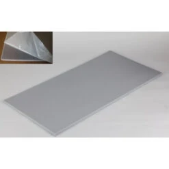 Absorber Aus Basotect G+ Schaumstoff 100cm X 50cm X 2cm, Hellgrau Klebend