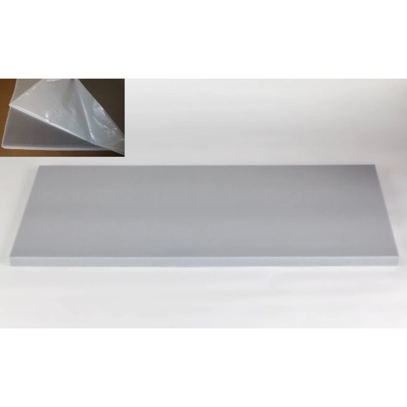 Absorber Aus Basotect G+ Schaumstoff 100cm X 50cm X 4cm,hellgrau,klebend 4 Absorber Aus Basotect G+ Schaumstoff 100cm X 50cm X 4cm,hellgrau,klebend – Bild 2