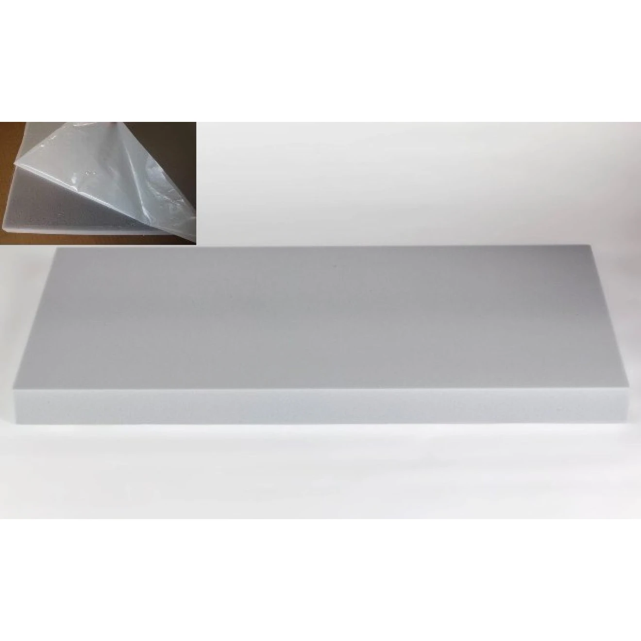 Absorber Aus Basotect G+ Schaumstoff 100cm X 50cm X 7cm,hellgrau,klebend 4 Absorber Aus Basotect G+ Schaumstoff 100cm X 50cm X 7cm,hellgrau,klebend – Bild 2