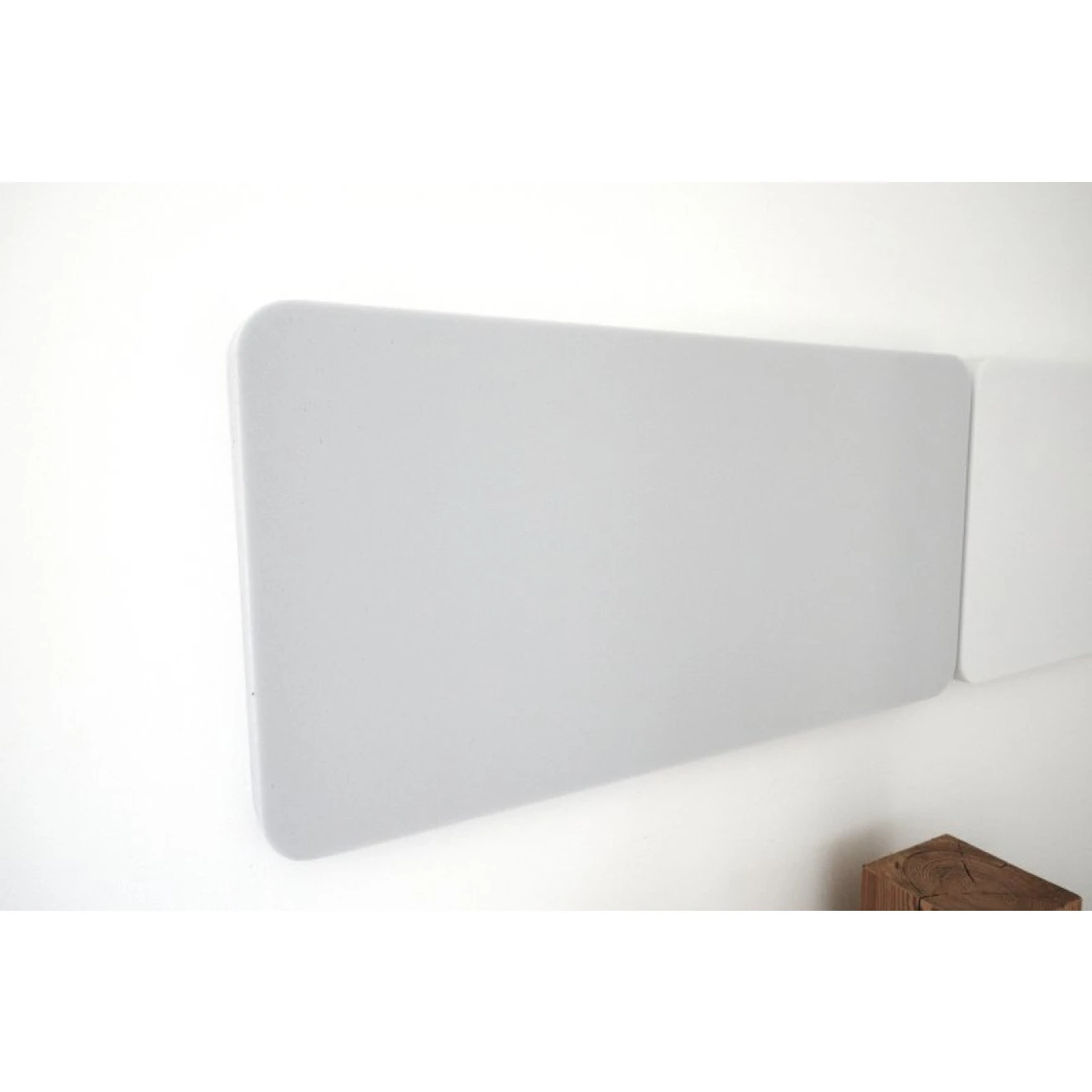 Absorber Abgerundet Aus Basotect G+ Schaumstoff 100cm X 50cm X 5cm, Hellgrau 3 Absorber Abgerundet Aus Basotect G+ Schaumstoff 100cm X 50cm X 5cm, Hellgrau