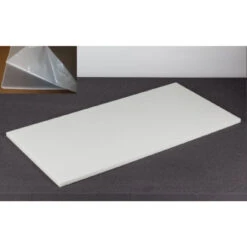 Absorber Aus Basotect Schaumstoff 100cm X 50cm X 2cm, Weiss Klebend