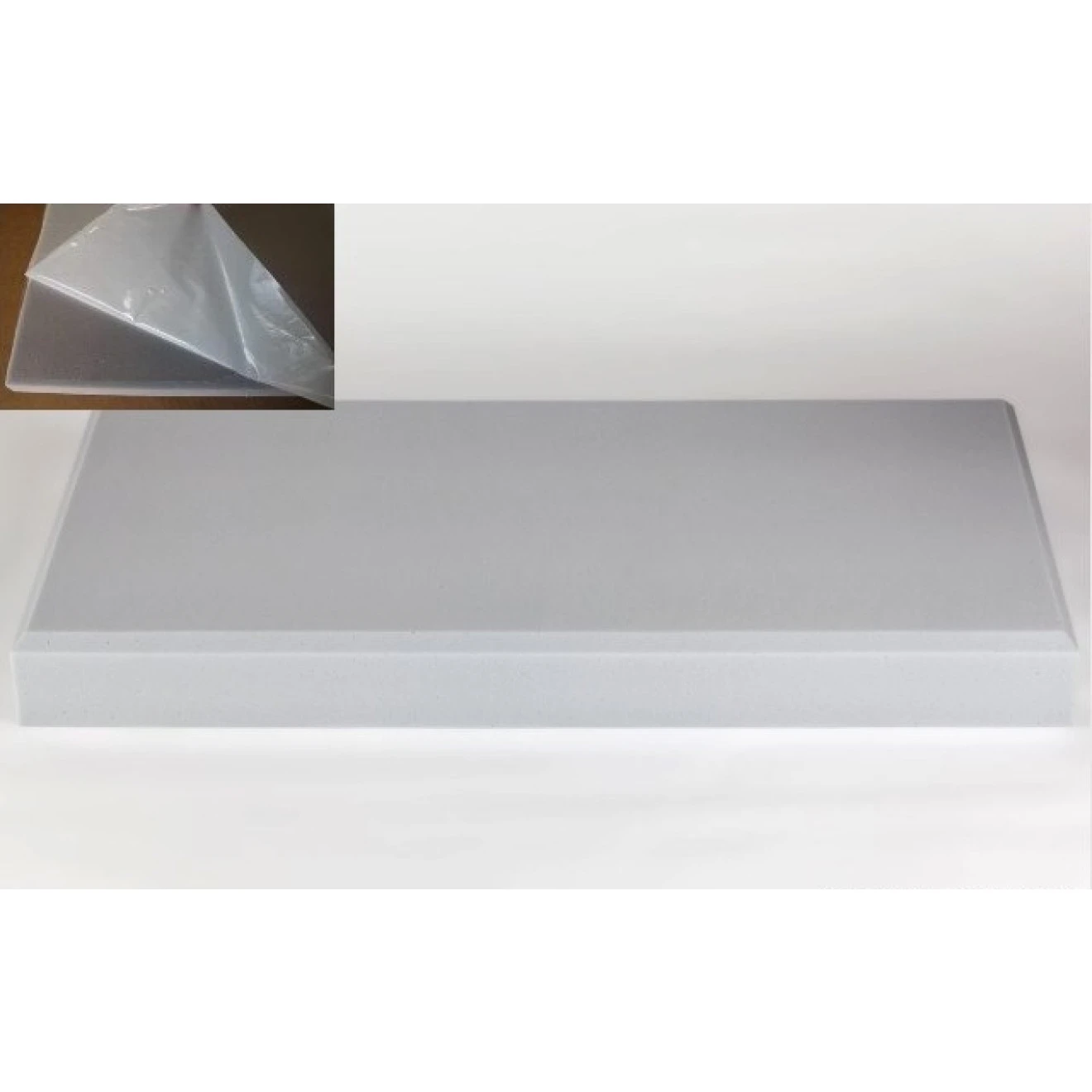 Decorschaumstoff Aus Basotect G+ Schaumstoff 100 X 50 X 10cm,hellgrau, Klebend 4 Decorschaumstoff Aus Basotect G+ Schaumstoff 100 X 50 X 10cm,hellgrau, Klebend – Bild 2