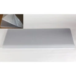 Decorschaumstoff Aus Basotect G+ Schaumstoff 100 X 50 X 5cm,hellgrau, Klebend -Heimgebrauch Schaumstoffprodukte Geschäft Decorschaumstoff Basotect grau 5cm klebend