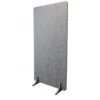 Office Trennwand Stellwand 180cm X 90cm Eco Office Line Graues PET-Vlies