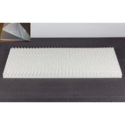 Noppenschaumstoff Aus Basotect 100cm X 50cm X 5cm, Weiss Klebend 5 Noppenschaumstoff Aus Basotect 100cm X 50cm X 5cm, Weiss Klebend -Heimgebrauch Schaumstoffprodukte Geschäft Noppenschaumstoff Basotect weiss 5cm klebend