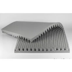 Ester Schallschutz Noppenschaumstoff 100 X 200 X 10cm Hellgrau - Akustikschaumstoffe