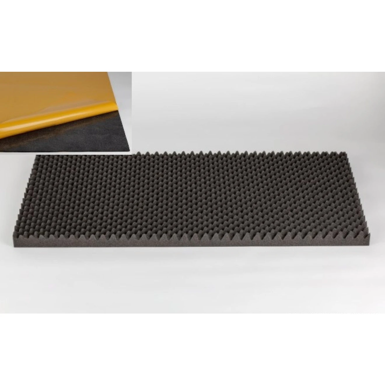 Akustik Noppenschaumstoff MicroPor 100 X 50 X 5cm Anthrazit Klebend - Schaumstoff In Bestqualität 4 Akustik Noppenschaumstoff MicroPor 100 X 50 X 5cm Anthrazit Klebend - Schaumstoff In Bestqualität – Bild 2