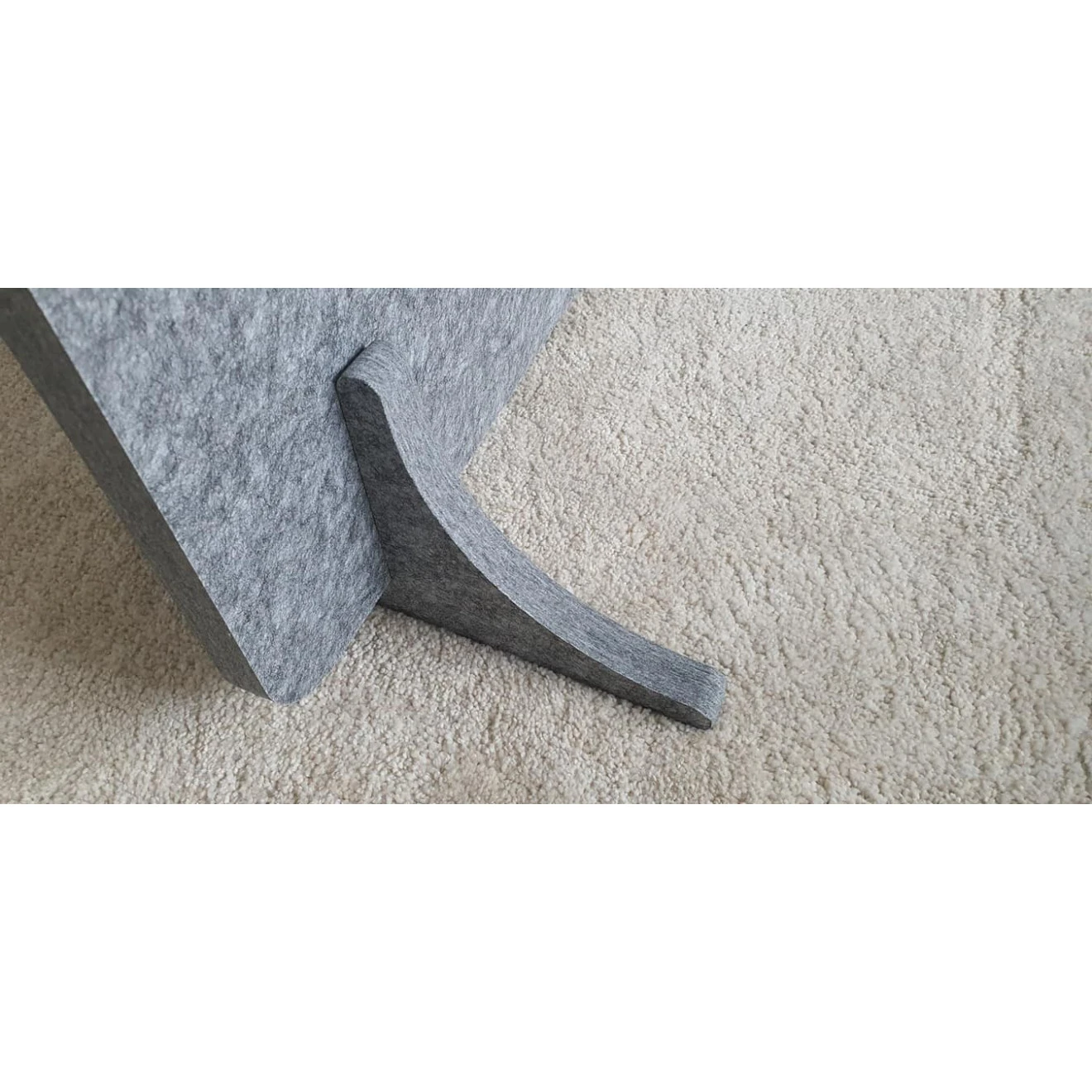 Office Trennwand Stellwand 180cm X 90cm Eco Office Line Graues PET-Vlies 4 Office Trennwand Stellwand 180cm X 90cm Eco Office Line Graues PET-Vlies – Bild 2