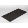Polyethylen PE Schaumstoff 100x50x2cm, Schwarz