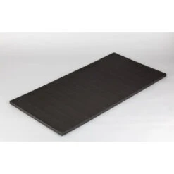 Polyethylen PE Schaumstoff 100x50x2cm, Schwarz