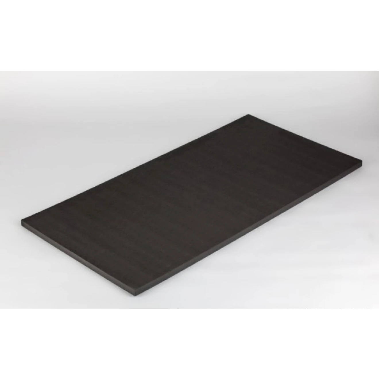 Polyethylen PE Schaumstoff 100x50x2cm, Schwarz 3 Polyethylen PE Schaumstoff 100x50x2cm, Schwarz