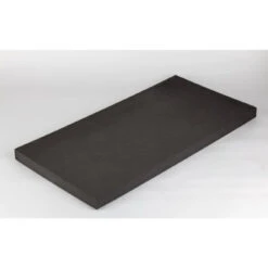 Polyethylen PE Schaumstoff 100x50x5cm, Schwarz