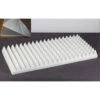 Pyramidenschaumstoff Aus Basotect 100cm X 50cm X 7cm,weiss,klebend 2 Pyramidenschaumstoff Aus Basotect 100cm X 50cm X 7cm,weiss,klebend -Heimgebrauch Schaumstoffprodukte Geschäft Pyramidenschaumstoff Basotect weiss 10cm Ecke klein klebend 3