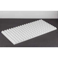 Pyramidenschaumstoff Aus Basotect 100cm X 50cm X 5cm, Weiss