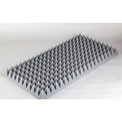 Pyramidenschaumstoff Aus Basotect G+ 100cm X 50cm X 10cm, Hellgrau