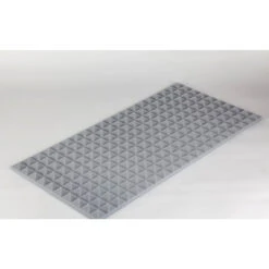 Pyramidenschaumstoff Aus Basotect G+ 100cm X 50cm X 3cm, Hellgrau
