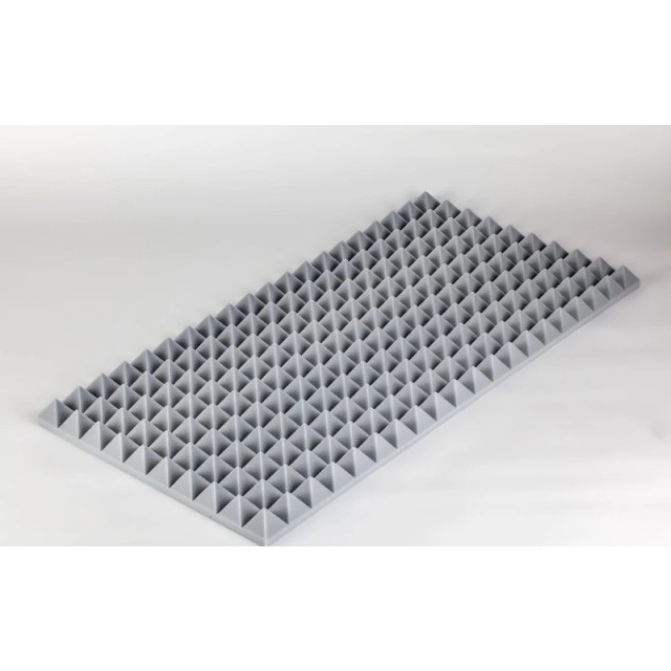 Pyramidenschaumstoff Aus Basotect G+ 100cm X 50cm X 5cm, Hellgrau 3 Pyramidenschaumstoff Aus Basotect G+ 100cm X 50cm X 5cm, Hellgrau