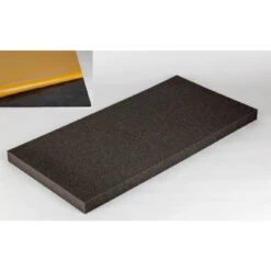 Hochwertiger Planer Schaumstoff MicroPor 100 X 50 X 5cm Anthrazit,klebend - Schallschutzplatten