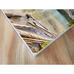 Akustikbild Bergsee -Heimgebrauch Schaumstoffprodukte Geschäft akustikbild 102 Ecke1