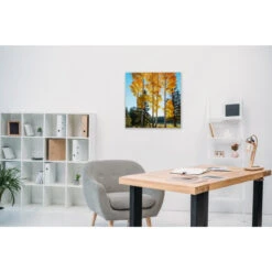 Akustikbild Bäume Im Herbst -Heimgebrauch Schaumstoffprodukte Geschäft akustikbild 105 Zimmer1