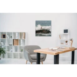 Akustikbild Leuchtturm Im Sturm -Heimgebrauch Schaumstoffprodukte Geschäft akustikbild 116 Zimmer1 1