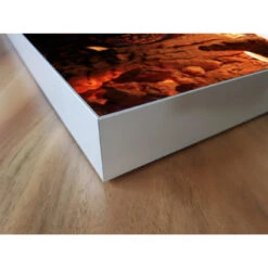 Akustikbild Lagerfeuer -Heimgebrauch Schaumstoffprodukte Geschäft akustikbild 117 Ecke2 1