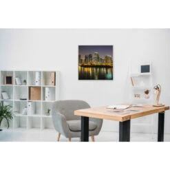 Akustikbild Großtadt In Der Nacht -Heimgebrauch Schaumstoffprodukte Geschäft akustikbild 121 Zimmer1 1