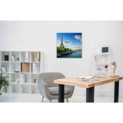 Akustikbild Eifelturm An Der Seine -Heimgebrauch Schaumstoffprodukte Geschäft akustikbild 147 Zimmer1 1