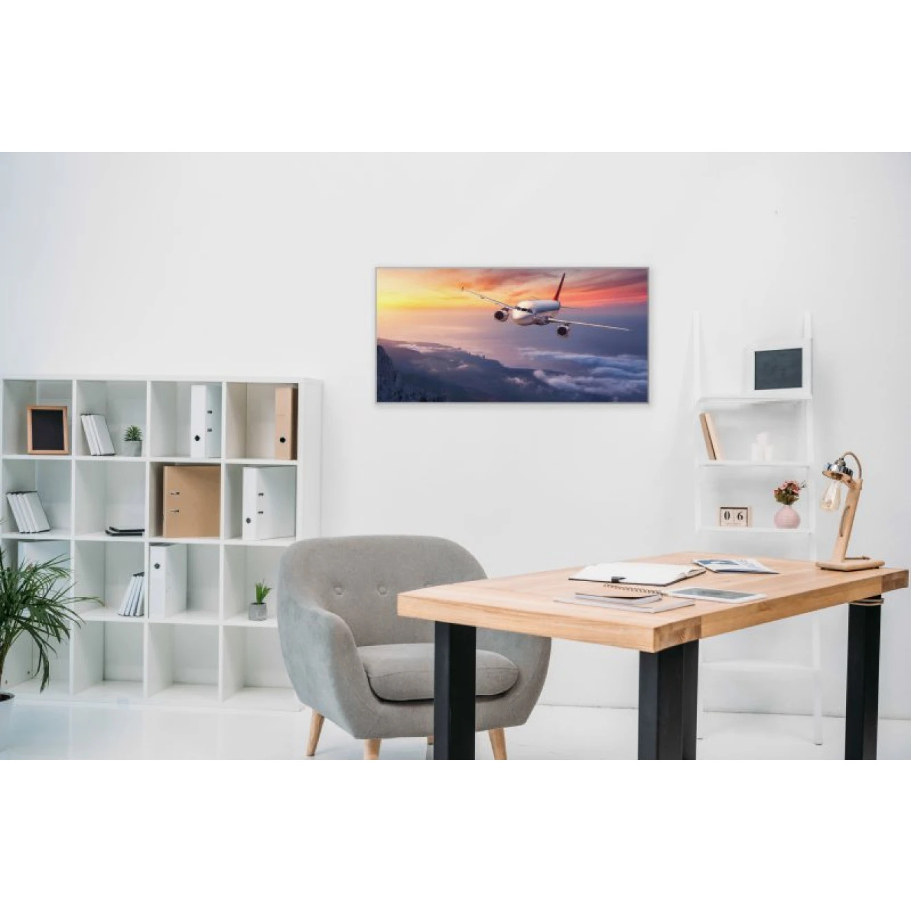 Akustikbild Flugzeug über Den Wolken - Fern 4 Akustikbild Flugzeug über Den Wolken - Fern – Bild 2