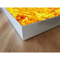 Akustikbild Feuerwand -Heimgebrauch Schaumstoffprodukte Geschäft akustikbild 16 Ecke2