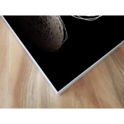 Akustikbild Kugelstruktur Schwarz -Heimgebrauch Schaumstoffprodukte Geschäft akustikbild 274 Ecke1 1