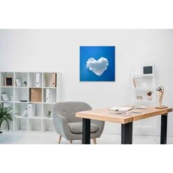 Akustikbild Herzwolke -Heimgebrauch Schaumstoffprodukte Geschäft akustikbild 286 Zimmer1