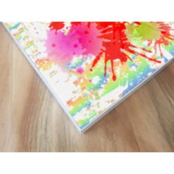 Akustikbild Farbsplash -Heimgebrauch Schaumstoffprodukte Geschäft akustikbild 291 Ecke1