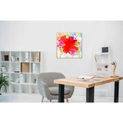 Akustikbild Farbsplash -Heimgebrauch Schaumstoffprodukte Geschäft akustikbild 291 Zimmer1 1