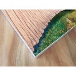 Akustikbild Idyllischer Steg 14 Akustikbild Idyllischer Steg -Heimgebrauch Schaumstoffprodukte Geschäft akustikbild 297 Ecke1 1