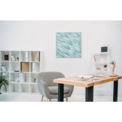 Akustikbild Abstrakte Wellen -Heimgebrauch Schaumstoffprodukte Geschäft akustikbild 53 Zimmer1