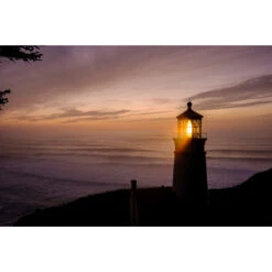 Akustikbild Leuchtturm Im Dunkeln