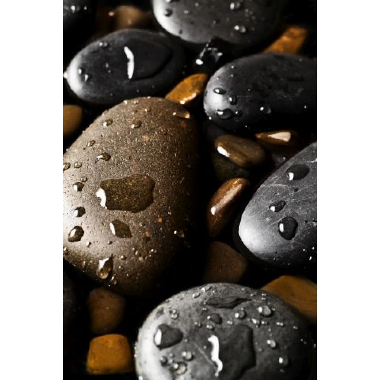 Akustikbild Dunkle Steine 3 Akustikbild Dunkle Steine