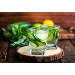 Akustikbild Fresh Cucumber Cocktail