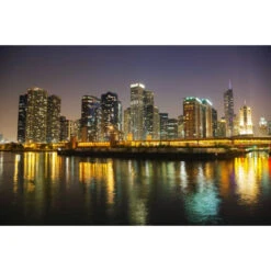 Akustikbild Großtadt In Der Nacht