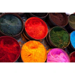 Akustikbild Indische Farbexplosion