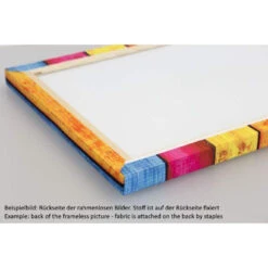 Akustikbild Dunkle Steine 17 Akustikbild Dunkle Steine -Heimgebrauch Schaumstoffprodukte Geschäft akustikbild holzrahmen hinten2 96