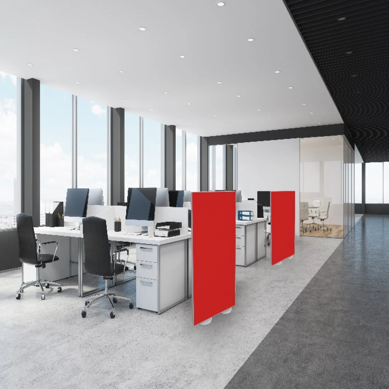 Raumtrenner Bzw. Stellwand 160cm X 100cm Camira YS079 5 Raumtrenner Bzw. Stellwand 160cm X 100cm Camira YS079 – Bild 3