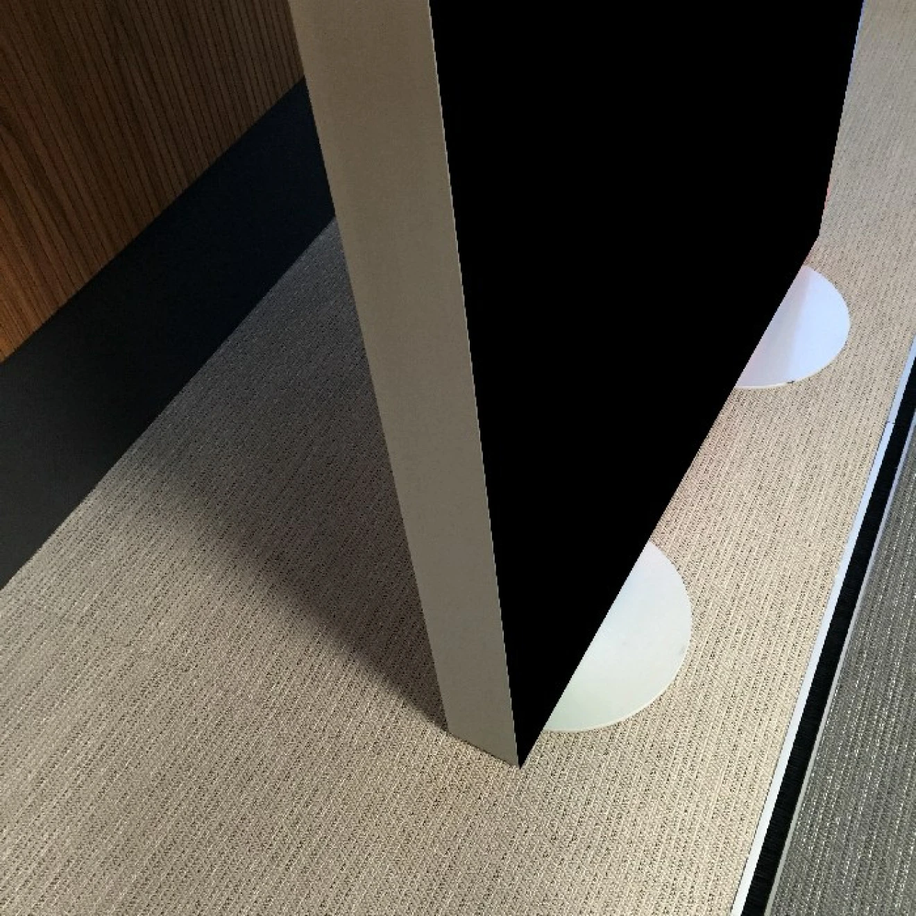 Raumtrenner Bzw. Stellwand 160cm X 100cm PG1 Schwarz 4 Raumtrenner Bzw. Stellwand 160cm X 100cm PG1 Schwarz – Bild 2