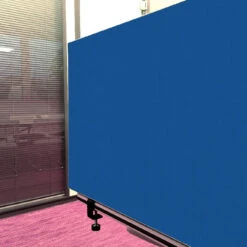 Tischabtrennung 100cm X 50cm X 4,5cm Inkl. Alurahmen - Camira® Stoff YS035 -Heimgebrauch Schaumstoffprodukte Geschäft tischtrenner schreibtisch 438 Tischtrenner1 YSO35