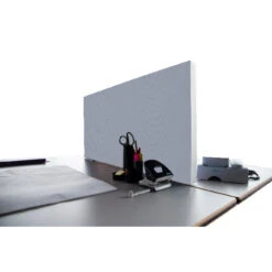 Tischabtrennung 100cm X 50cm X 4,5cm Inkl. Alurahmen - Camira® Stoff YS173