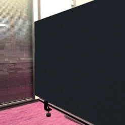 Tischabtrennung 100cm X 50cm X 4,5cm Inkl. Alurahmen - Camira® Stoff YS172 -Heimgebrauch Schaumstoffprodukte Geschäft tischtrenner schreibtisch 441 Tischtrenner1 YS172