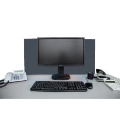 Tischabtrennung 100cm X 50cm X 4,5cm Inkl. Alurahmen - Camira® Stoff YS171 7 Tischabtrennung 100cm X 50cm X 4,5cm Inkl. Alurahmen - Camira® Stoff YS171 -Heimgebrauch Schaumstoffprodukte Geschäft tischtrenner schreibtisch 442 Tischtrenner2 YS171 1