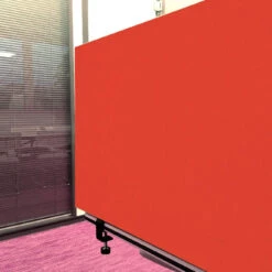 Tischabtrennung 100cm X 50cm X 4,5cm Inkl. Alurahmen - Camira® Stoff YS168 -Heimgebrauch Schaumstoffprodukte Geschäft tischtrenner schreibtisch 445 Tischtrenner1 YS168